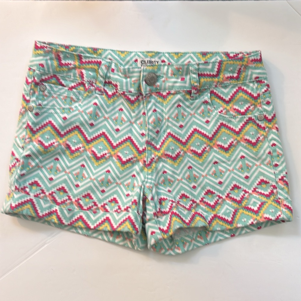 Celebrity Pink Jeans Shorts Stretch Rolled Cuff Junior's Size 5